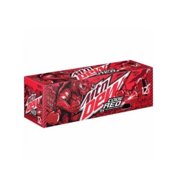 Mountain Dew Code Red 12 oz cans 2022 (pack of 12) MT MTN