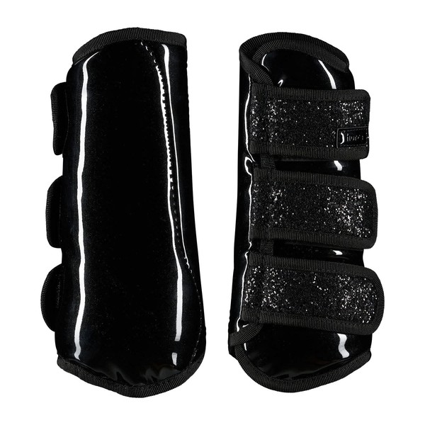 HORZE Glitter Gaiters Black P