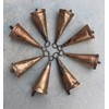 Mango Gifts 3 Dozen Triangular Bells with Metal Striker 7cm