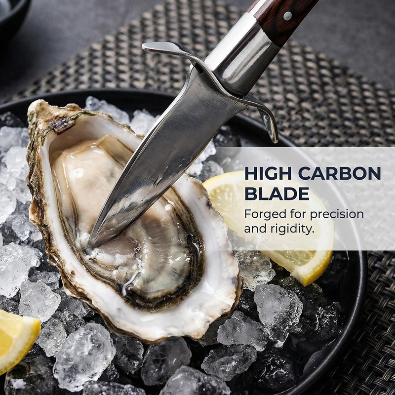 Verahaus Oyster Shucking Kit 2 Pack with Gloves & Blade