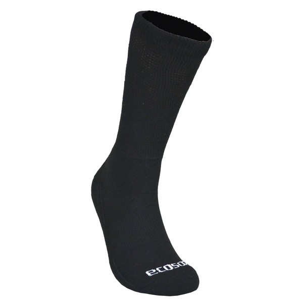 EcoSox Diabetic Bamboo [5 pairs] Crew Socks | Integrated Smooth Toe