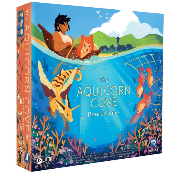 Renegade Game Studios Aquicorn Cove Game for 2-4 Players Aged 10 & Up