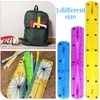 9 Piece Flexible Ruler Set Ruler Flexible Soft Ruler Plastic