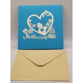 Pop Up Happy Mothers Day Greeting Card  #40