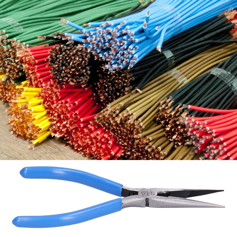 Needle Nose Pliers Wire Stripper Chrome Vanadium Steel Handheld Wire