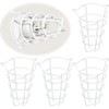 Happy Tree (4 Pack) White Fire Sprinkler Head Guard Cover