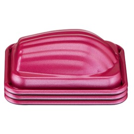 Tefal Creabake Set of 3 Cookie Cutters Creabake, 8.3 cm and 6.5 cm, Non-Stick Coating, Stackable System, Creative Recipes, Easy Baking, Iron Colours