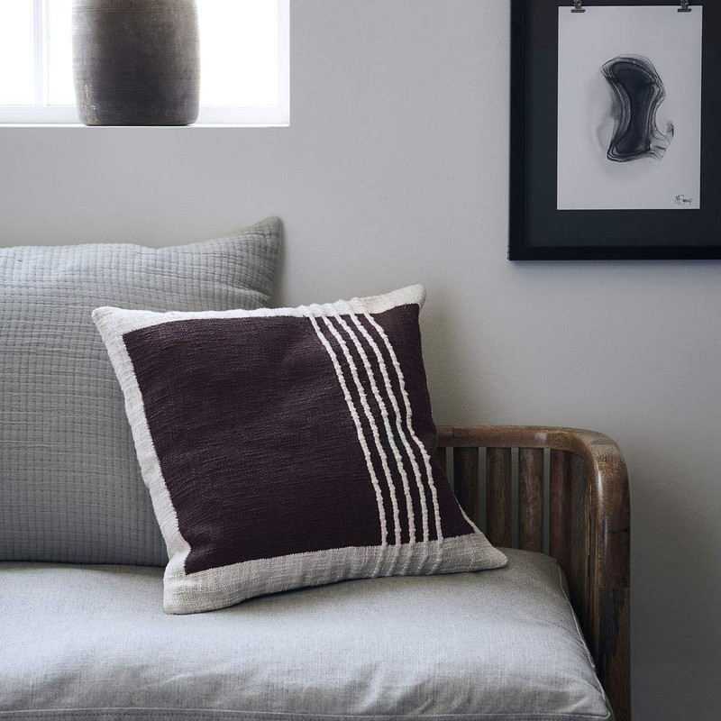 House Doctor, Brown Yarn Cushion Cover