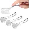 3pcs Cleaning Brush Hand Grip Nail Manicure Supplies Nail for