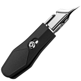 EsiFare Angled Nail Clipper with Large Mouth Splash Proof Compact Durable for Women Men Seniors Home Travel