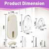 4 Sets Shade Blind Cord Tension Device Compatible with Hunter