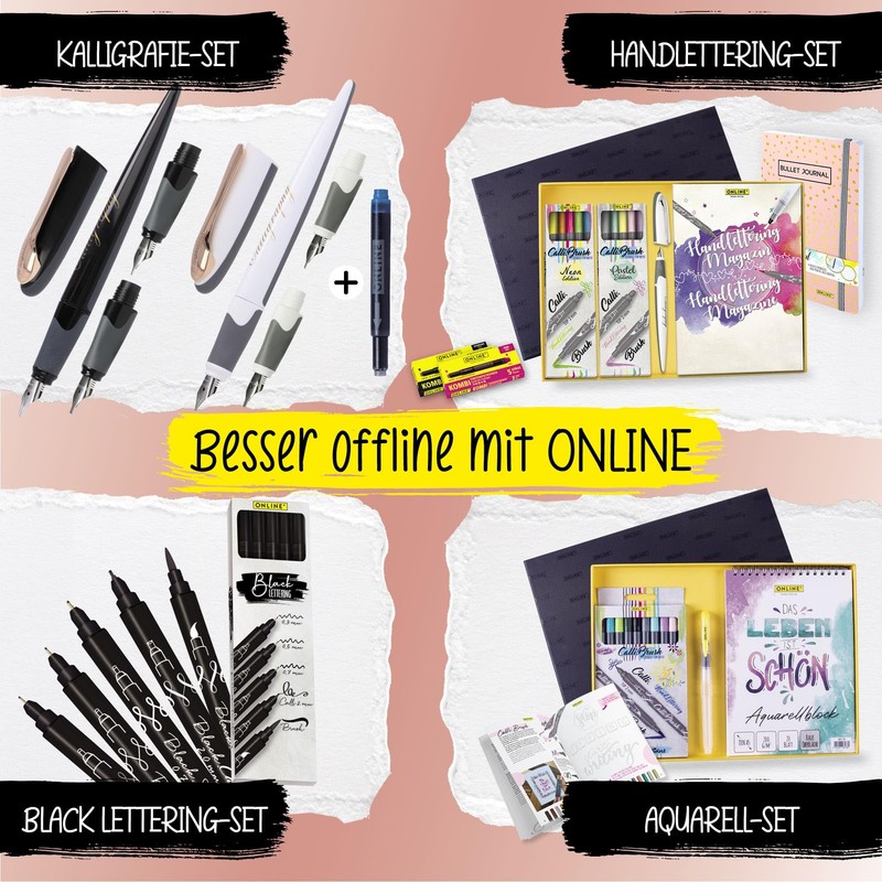 Online Calligraphy Set, Best Writer Gift Set, Calligraphy Pen, Writing