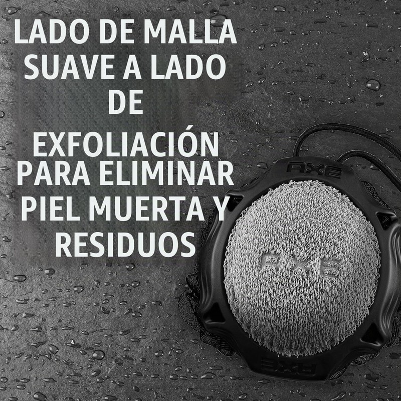 Esponja Exfoliante Axe Detailer Shower Tool para Ducha