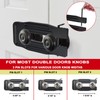 French Door Lock Childproof | Adjustable Double Door Reinforcement Lock