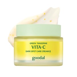 GOODAL Crema de vitamina C de mandarina verde [versión avanzada] – Crema de vitamina C con 5% de niacinamida | desvanece las manchas oscuras, aumenta la luminosidad e hidrata | Cuidado de la piel coreano 1.69 oz / 1.7 fl oz