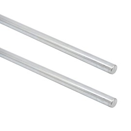 AR-PRO (2-Pack) 3/4” x 36” Zinc Plated Steel Rods Designed for Use as an Axle Shaft on Hand Trucks Dollies Wagons 4005BC Wheelbarrows