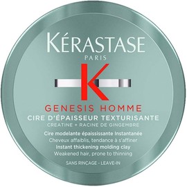KÉRASTASE Cire d'Épaisseur Cera moldeadoraProporciona volumen al cabello, permite una fijación óptima y facilita el peinado Con Creatina y Raíz de Jengibre 75ml