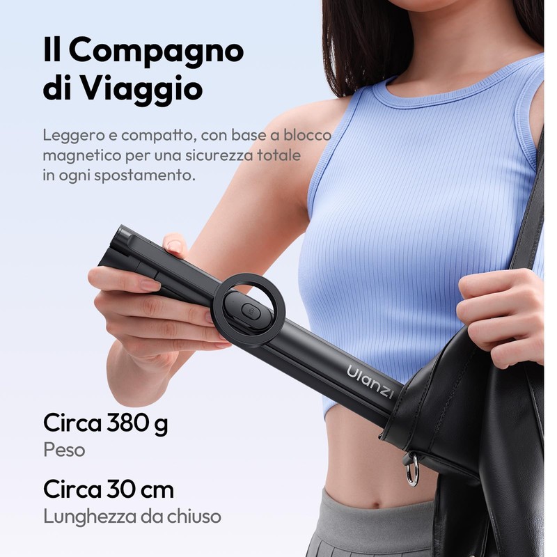 180cm ULANZI SK21 Bastone Selfie Magnetico