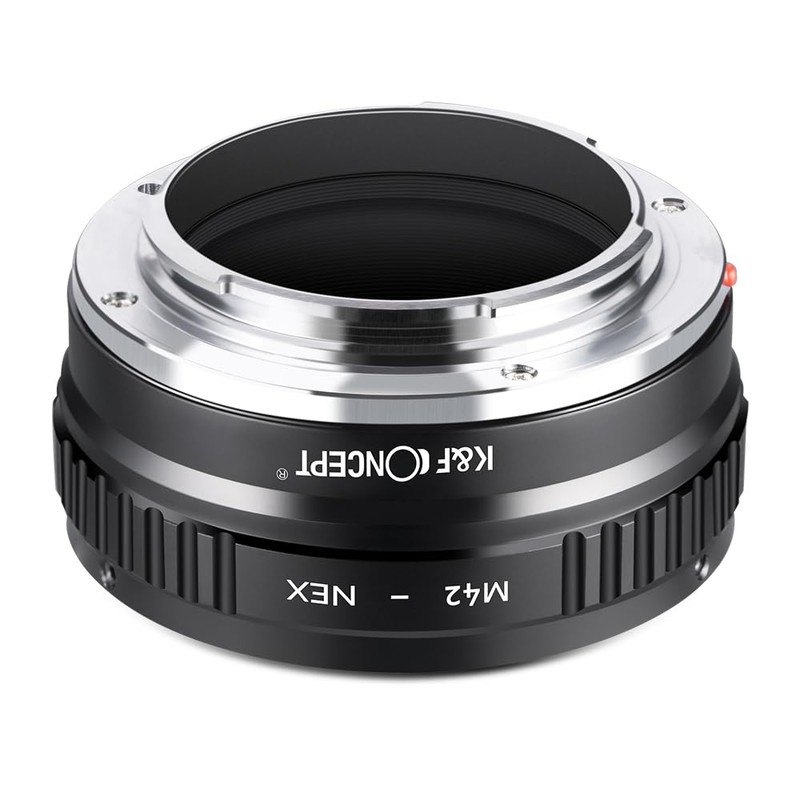 K&F Concept M42 to Sony E Adapter, Copper Manual Lens