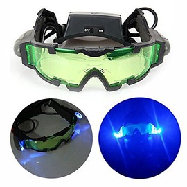 Gearmax Night Vision Goggles with Flip-out LED Light For Night Activities