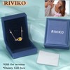 RIVIKO Infinity Heart Symbol Charm Bracelet for Women Bracelets 925