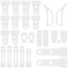 26PCS Full Set Exterior Decoration Trim Kit for Jeep Wrangler