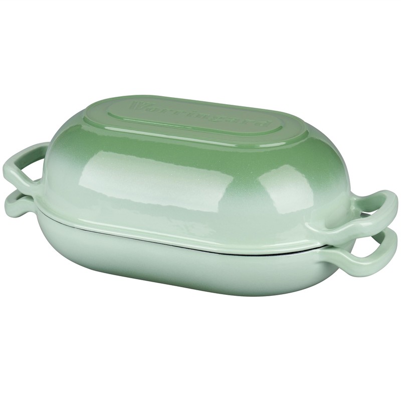 VORRINGARD Enameled Cast Iron Sourdough Bread Oven, Dutch Oven, Loaf