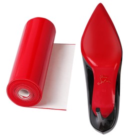 GQTJP 79 in Red Bottom Shoe Protector for Women, Self-Adhesive Christian Louboutin Sole Protector, Red Bottom Heels Guard, Non-Slip Shoe Sole Protector Replacement for Louboutin Shoes(5 in * 79 in)