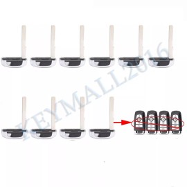 KEYMALL 10 Blank Key Blade for Ford Edge Escape Fusion Expedition Mustang F150 F250 F350