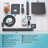 RTTWYYUU Matte Black Shower Head and Handle Set 8 Inch,