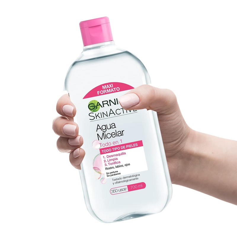 Kit Garnier Skin Active Micelar Todo en 1 700ml +