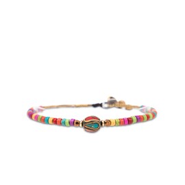 Made by Nami, women’s anklet, ankle chain, handmade Boho ethnic anklet, oriental with small bells., Brass