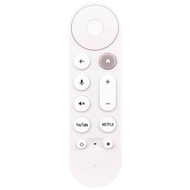 Voice Replacement Remote Control Commander Compatible with Google TV Streamer (4K) Porcelain GA05662-US Hazel GA05802-US GY3LE