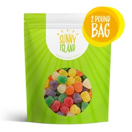 Spice Drops Jelly Candy, Assorted Flavors, Nostalgic Sweets, 2-Pound Bag