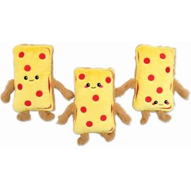 iscream Play with Your Food! Pizza Pockets Fleece Play Pillow Set with Embriodered Accents