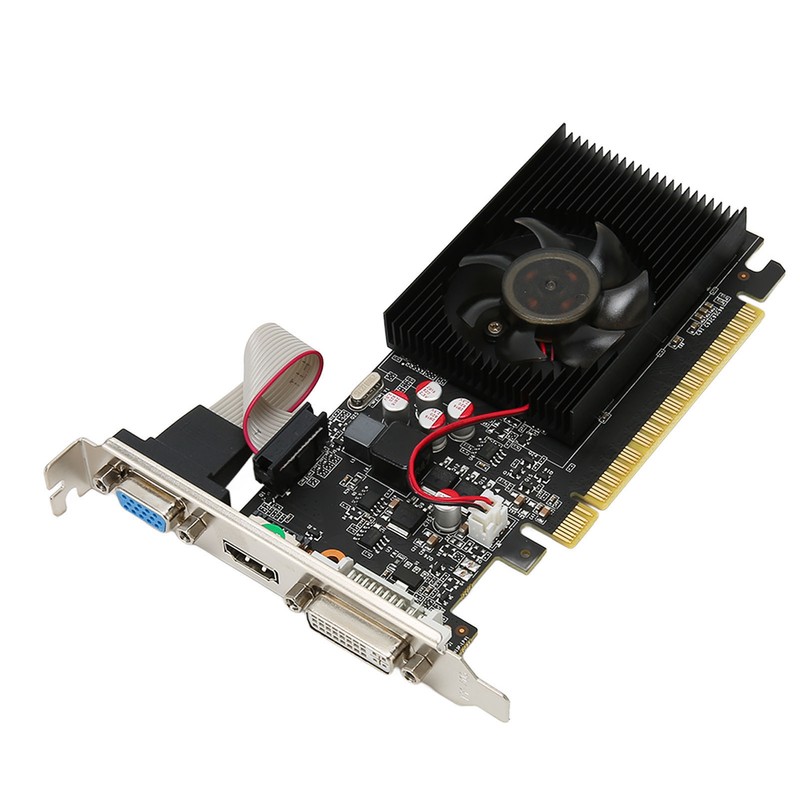 Half Height GPU 1G DDR3 64bit 810MHz 1300MHz HD DVI