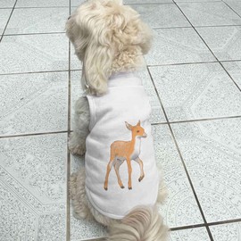 'Young Deer' Pet Dog/Cat T-Shirt (PT00153255)