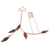 CORHAD Romantic Metal Swing Wall Art Sculpture Handmade Home Decor