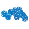 Yiotfandoll 10PCS Polyhedral Dice D6 Dice 16mm Acrylic Dice Game