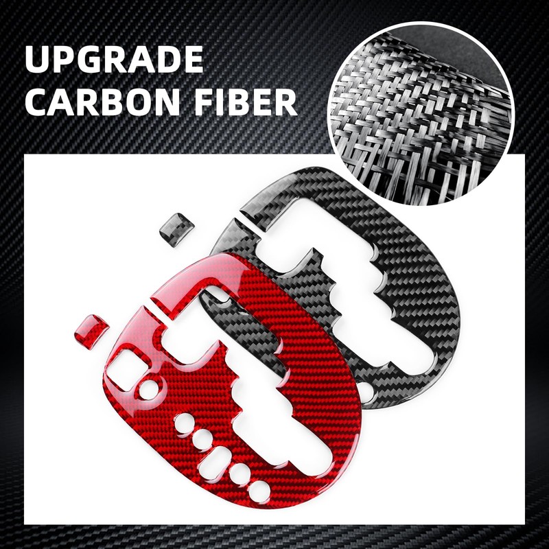 FXETRNL Gear Automatic Trim Center Console Shift Real Carbon Fiber