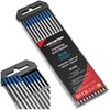 ARCCAPTAIN TIG Tungsten, TIG Welding Tungsten Electrode Blue 2% Lanthanated