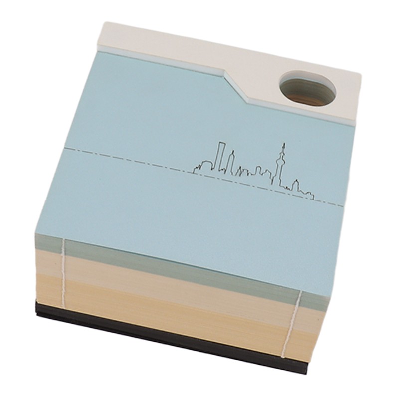 3D Memo Pad Sticky Notes Paper Craft DIY Home Decoration