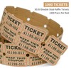 L LIKED Raffle Tickets Double Rolls 1000 per Roll 50/50