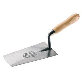 AUSONIA - Marseille Art 41317 Masonry Trowel with Wide Tip cm 20 cm and Wooden Handle