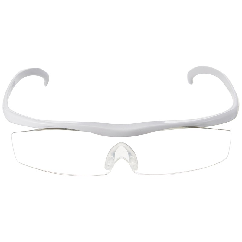 Hazuki Loupe Compact 1.6x Clear Lens, White