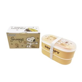 Noopy 2-Tier Lunch Box with Chopsticks, Spoon and Fork KSNP-LBX-001