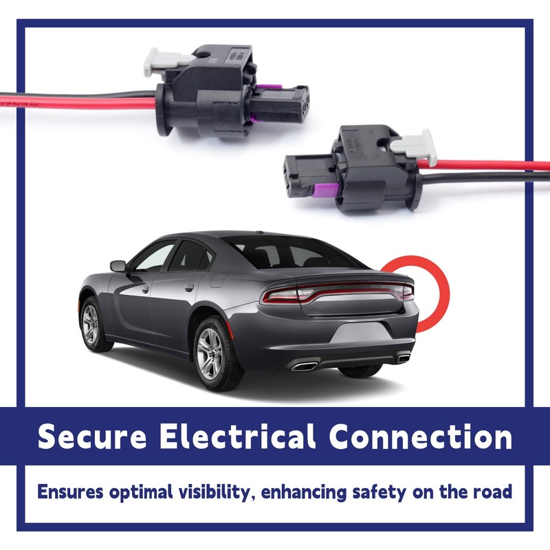 Side Marker Pigtail Connector Harness Compatible with Dodge Charger 2015-2022,