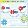 Brain Flakes 500 Piece Set, Ages 3+, Interlocking Plastic Disc