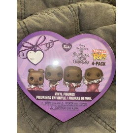 Funko Pocket Pop! The Nightmare Before Christmas - Valentine's Box: 4 Pack