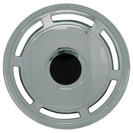 Brighter Design Set of 4 15" Push-on Chrome Hubcaps for Chevy Caprice 1986-1996